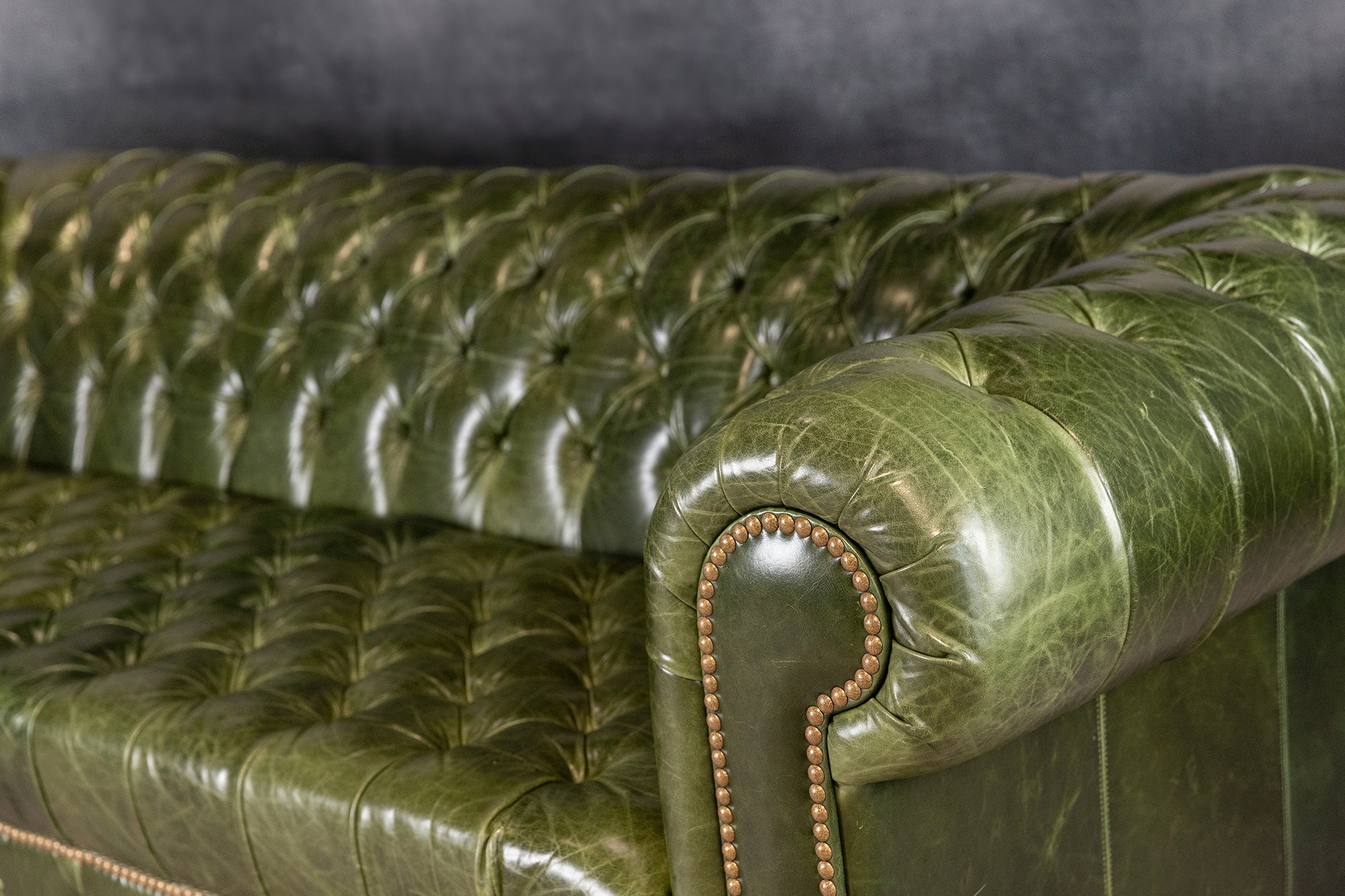 Royal Elegance Leather Sofa