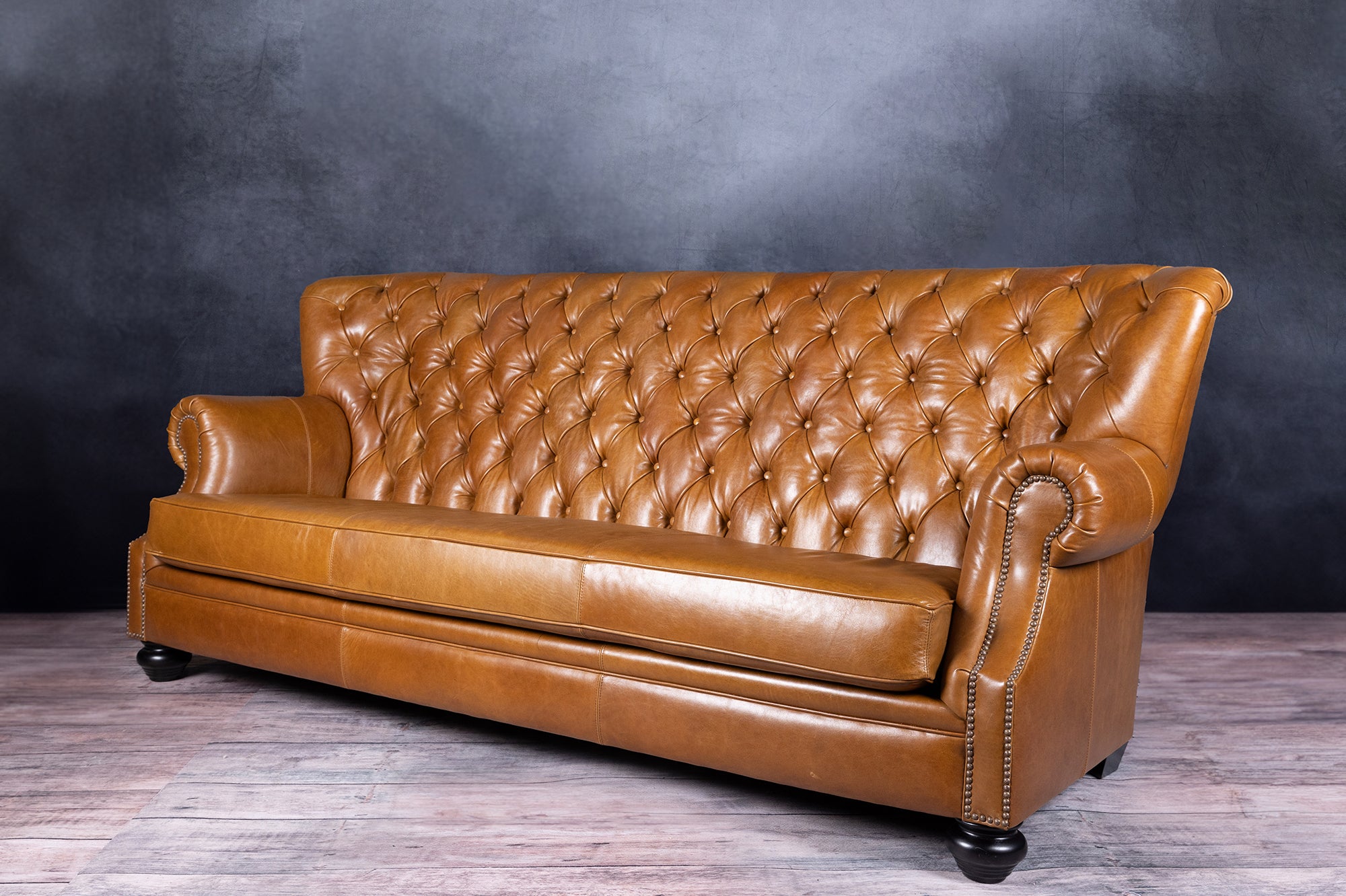 Writers Leather Sofa
