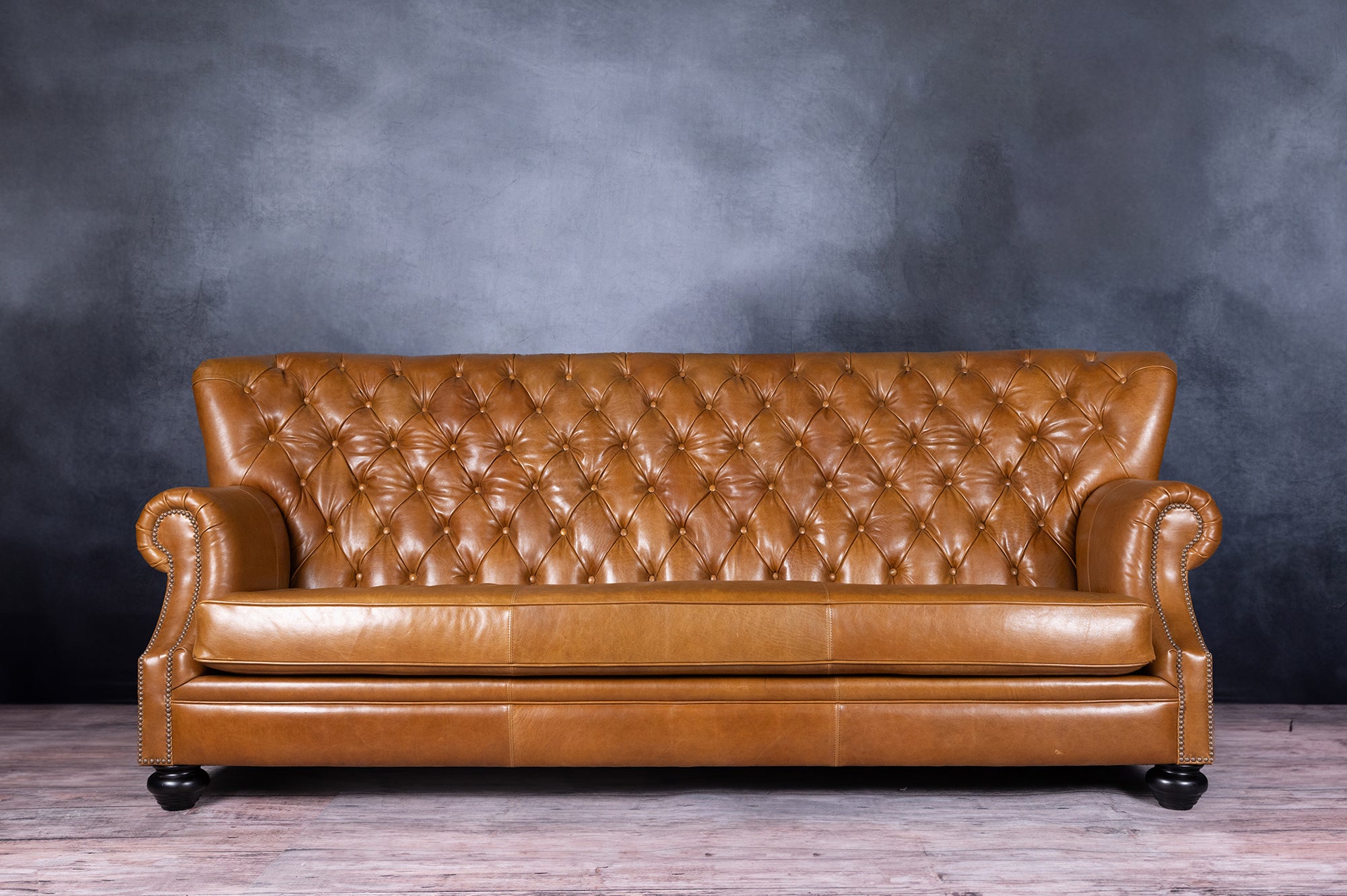 Writers Leather Sofa