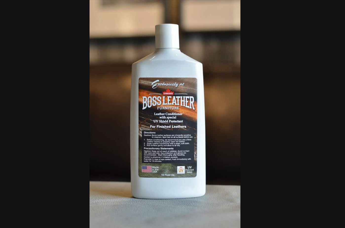LEATHER CONDITIONER WITH UV PROTECTANT